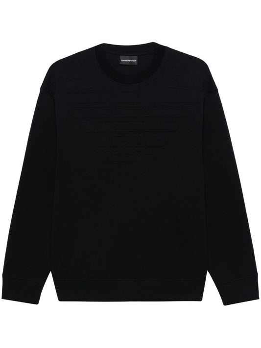 Emporio Armani Sweaters Blue