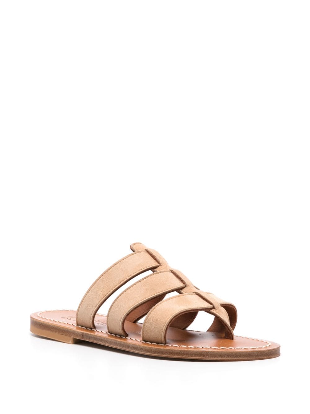 K Jacques St Tropez Sandals Beige