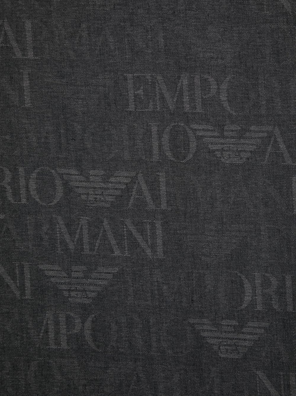 Emporio Armani Scarfs Grey