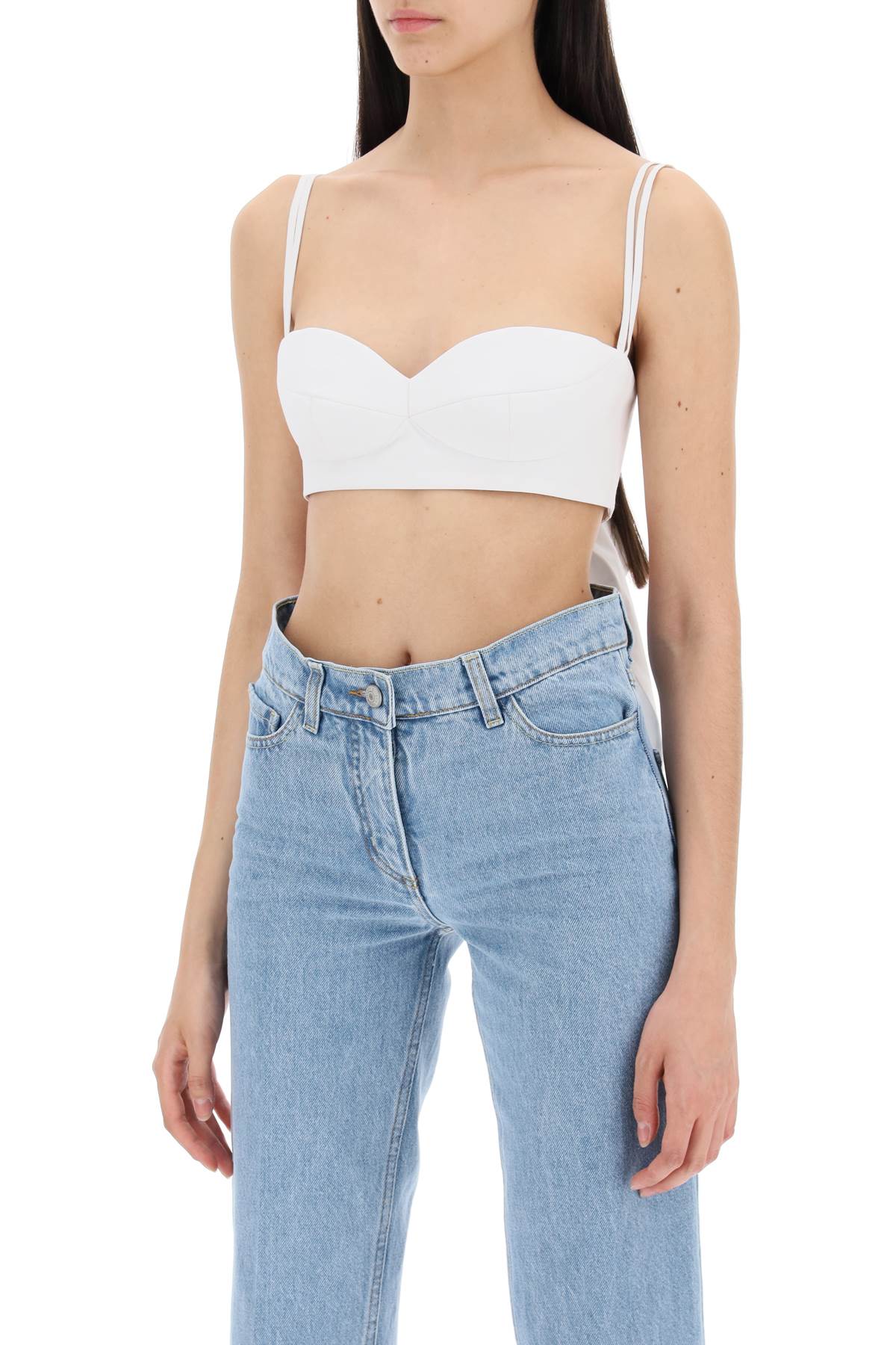 Magda Butrym "rose top bralette with