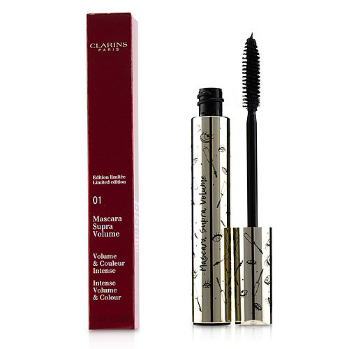 Clarins - Supra Volume Mascara - # 01 Intense Black (Limited Edition)  --8ml/0.2oz