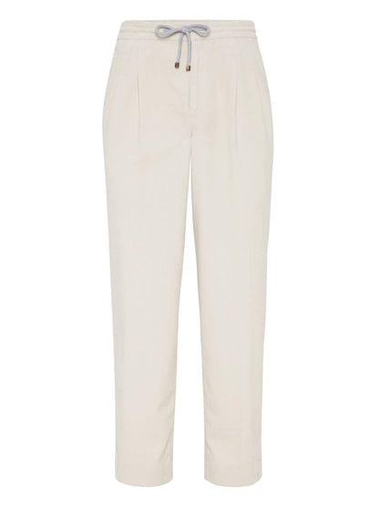 Brunello Cucinelli Trousers White