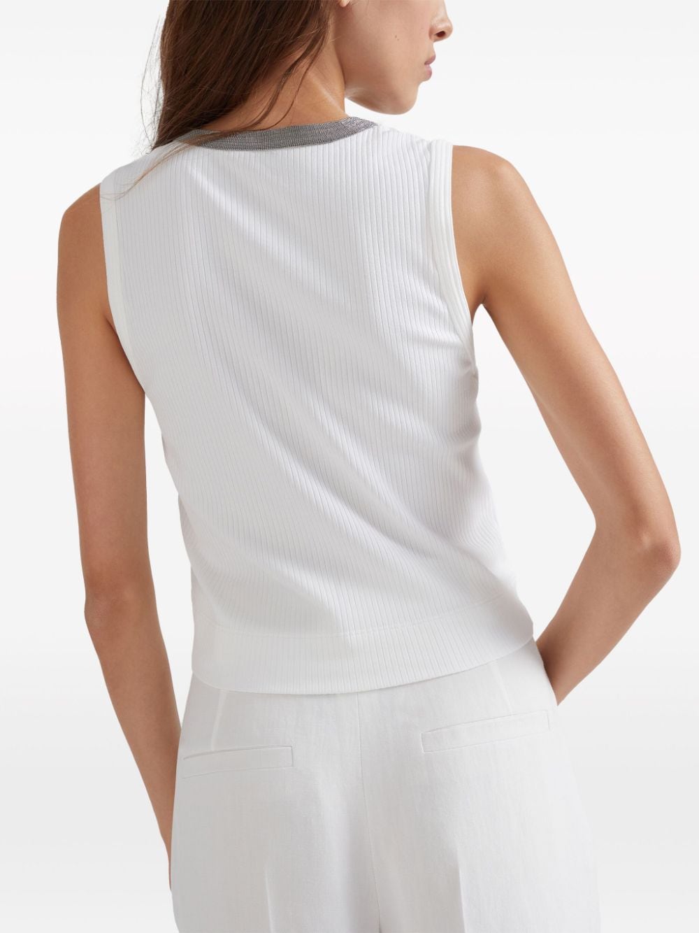 Brunello Cucinelli Top White