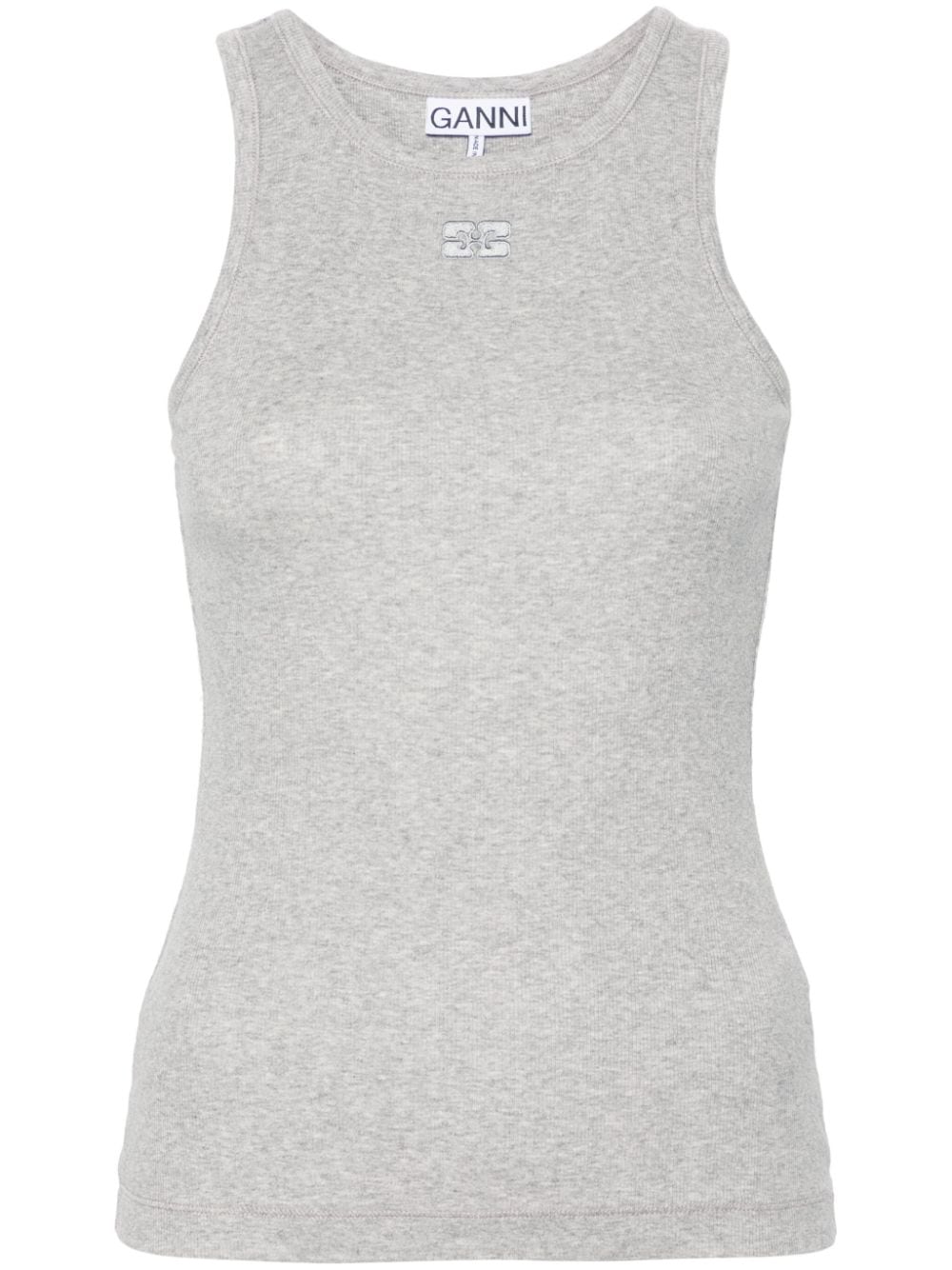 GANNI Top Grey