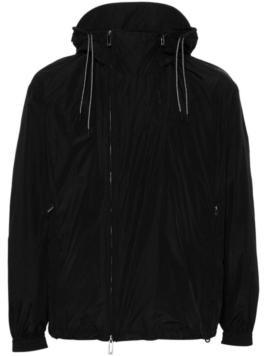 Emporio Armani Coats Black