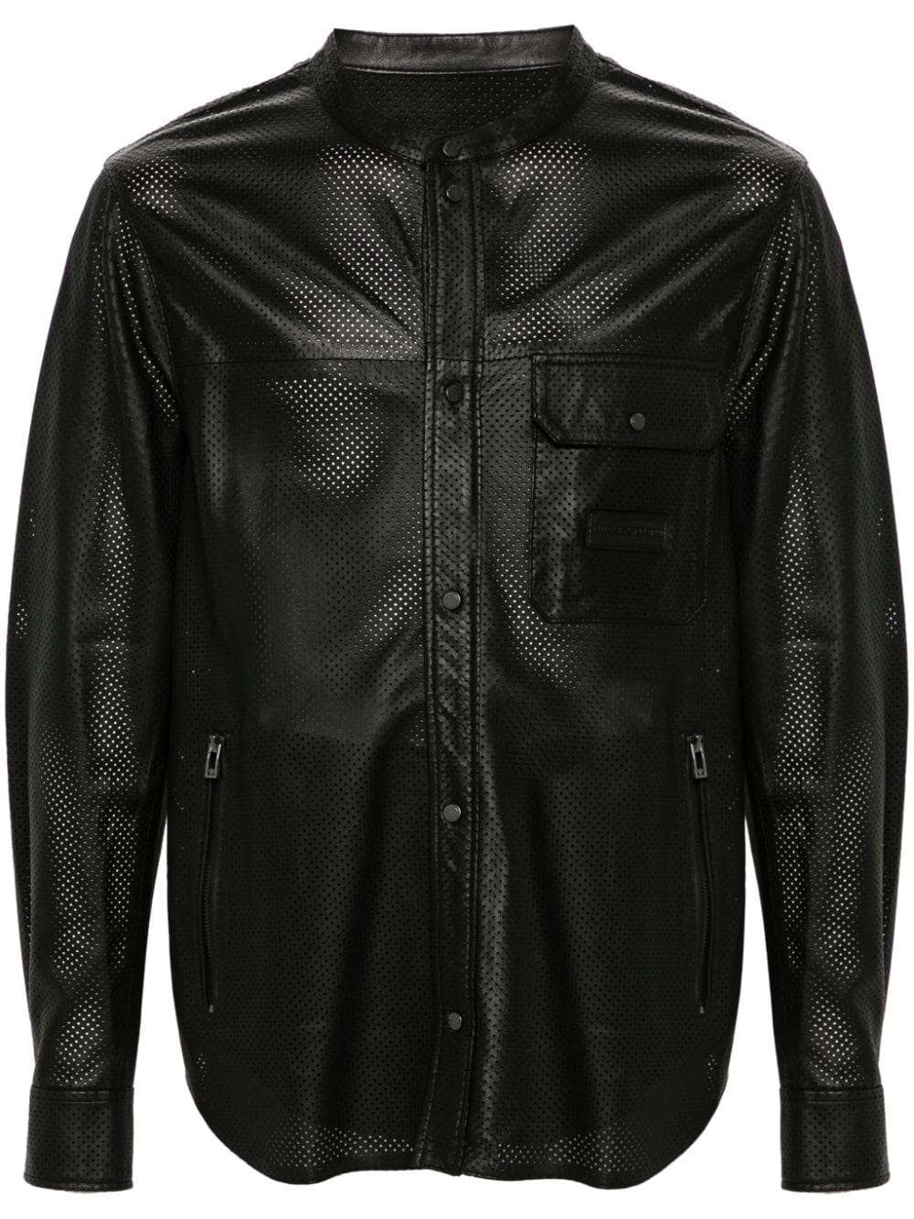 Emporio Armani Jackets Black