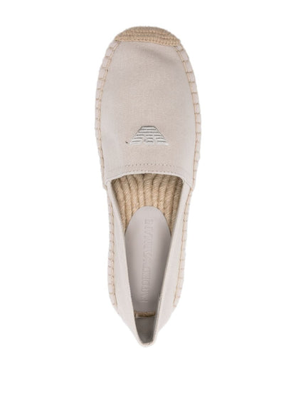 Emporio Armani Flat shoes Beige