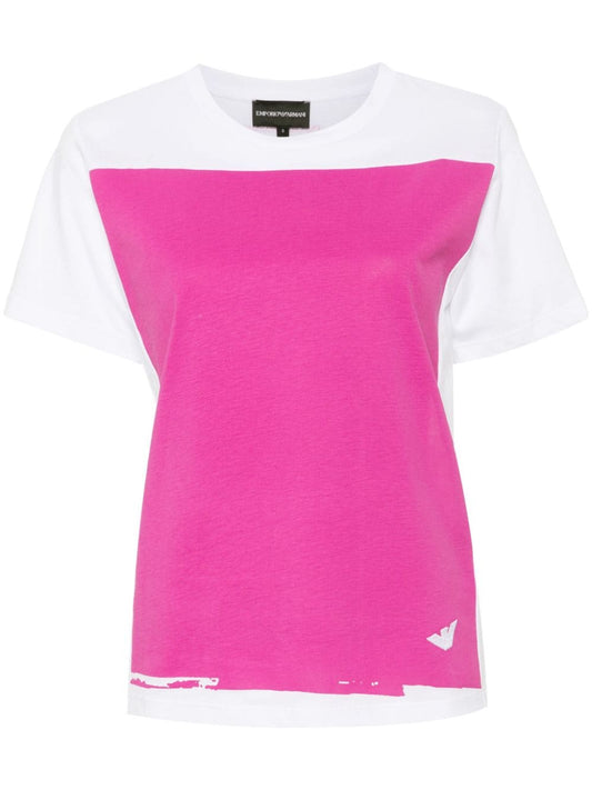 Emporio Armani T-shirts and Polos Fuchsia