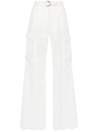 ERMANNO FIRENZE Trousers White