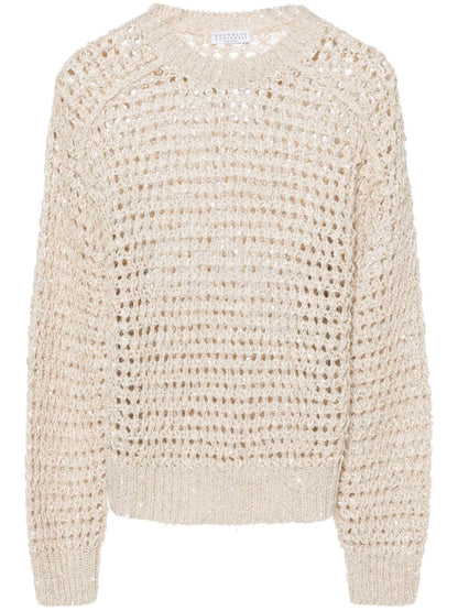 Brunello Cucinelli Sweaters Beige