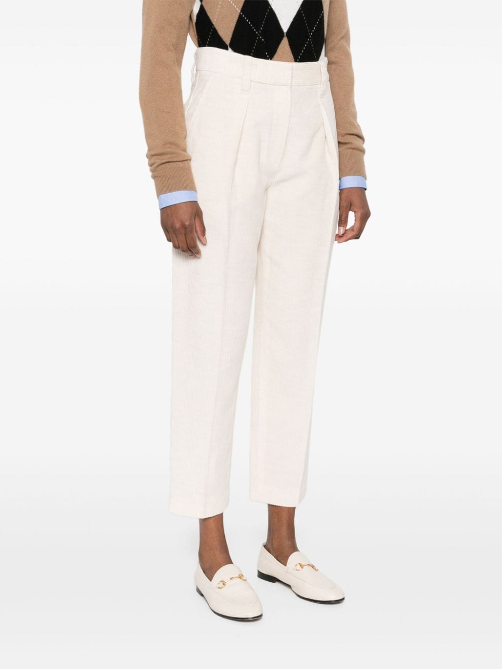 Brunello Cucinelli Trousers Ivory