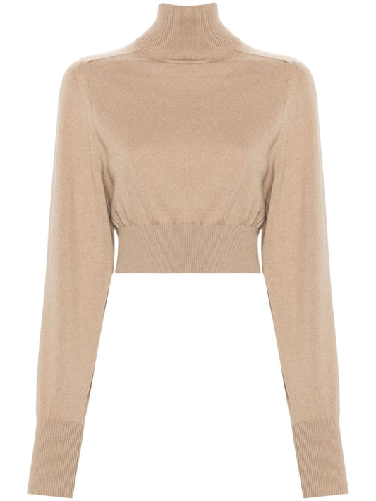 SPORTMAX PRE Sweaters Camel