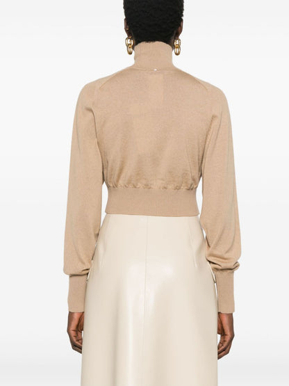 SPORTMAX PRE Sweaters Camel