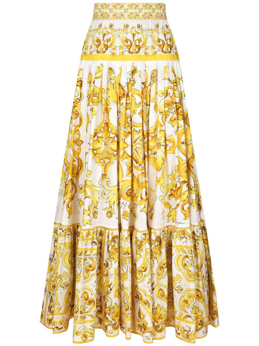 Dolce & Gabbana Skirts Yellow