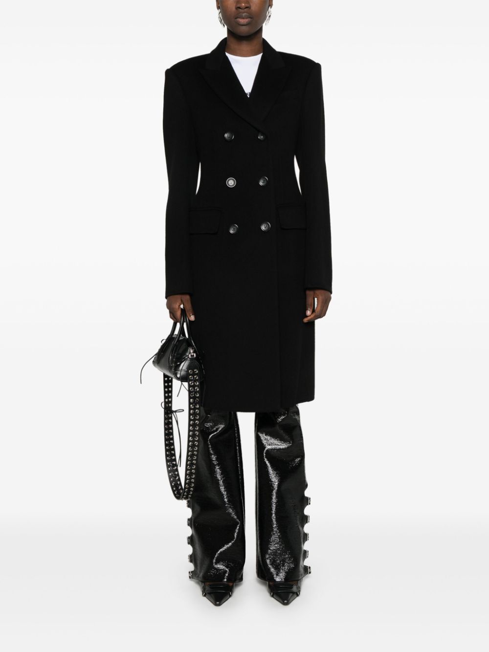 SPORTMAX PRE Coats Black