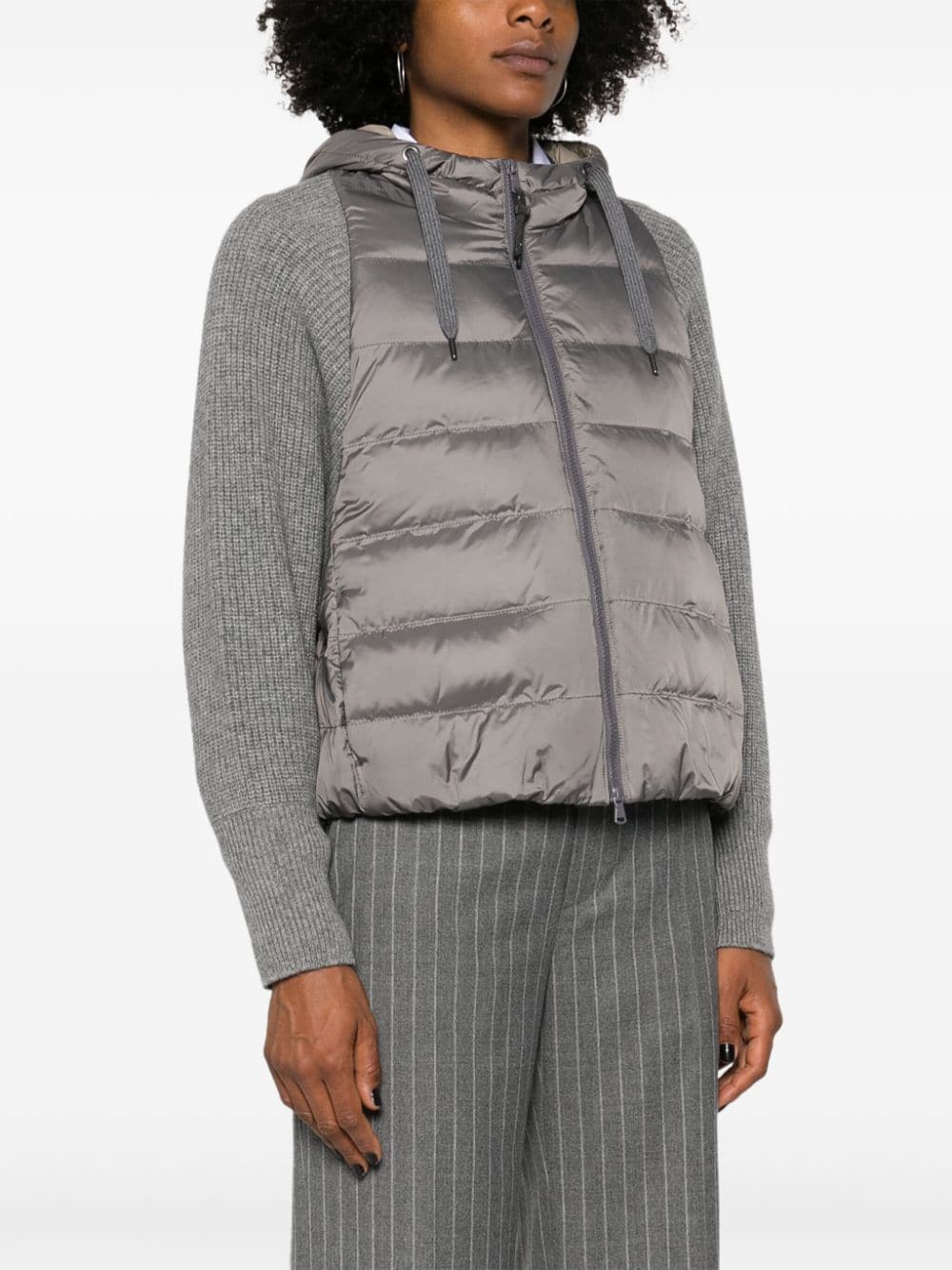 Brunello Cucinelli Coats Grey