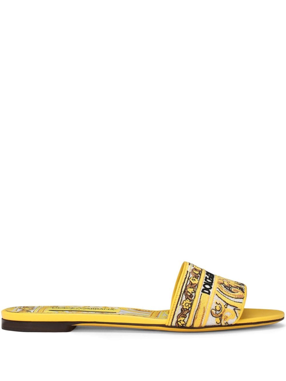 Dolce & Gabbana Sandals Yellow