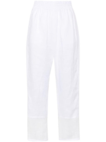 Emporio Armani Trousers White