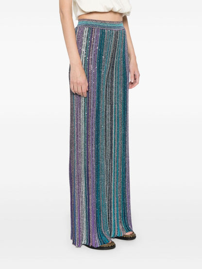 Missoni Trousers Clear Blue