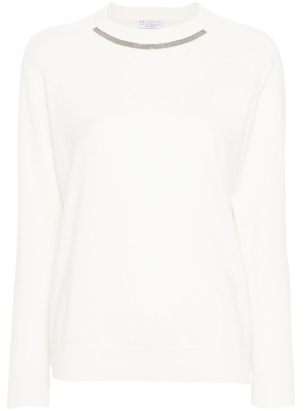 Brunello Cucinelli Sweaters White