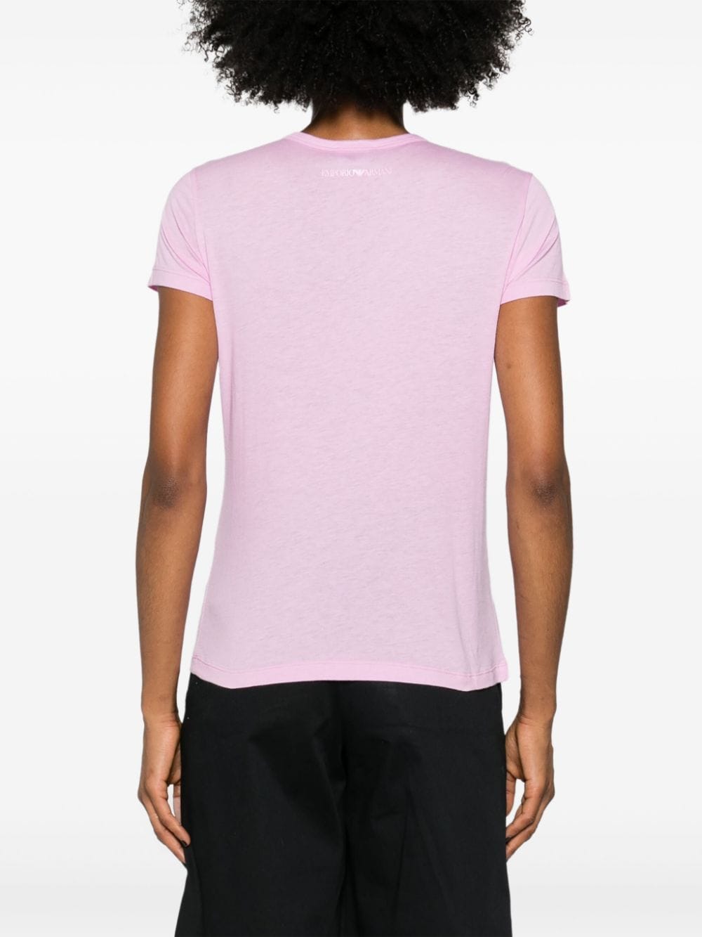 Emporio Armani T-shirts and Polos Lilac