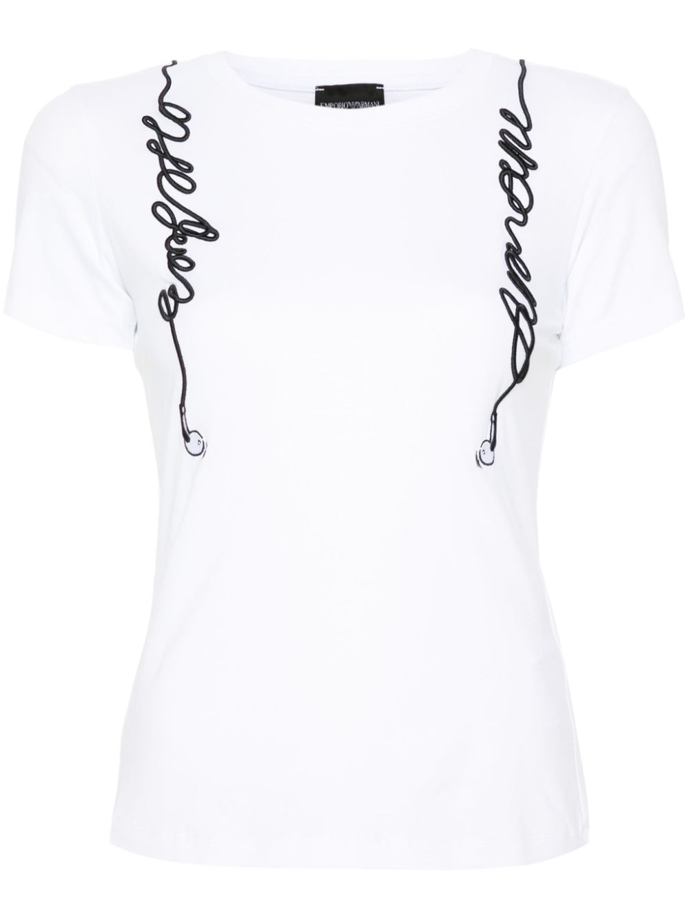 Emporio Armani T-shirts and Polos White