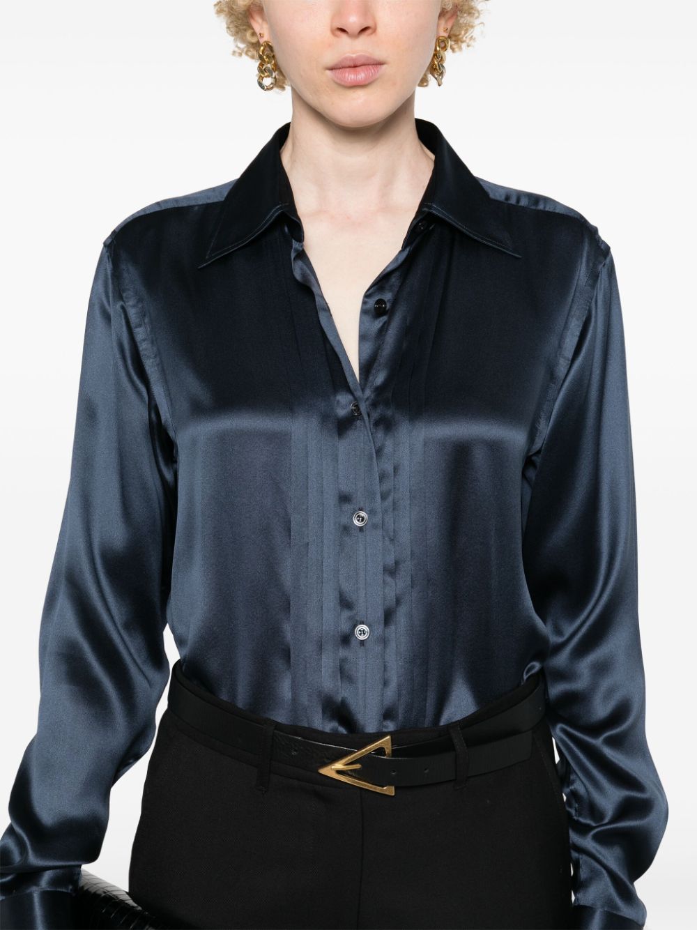 Tom Ford Shirts Blue