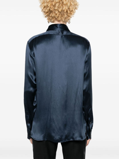 Tom Ford Shirts Blue