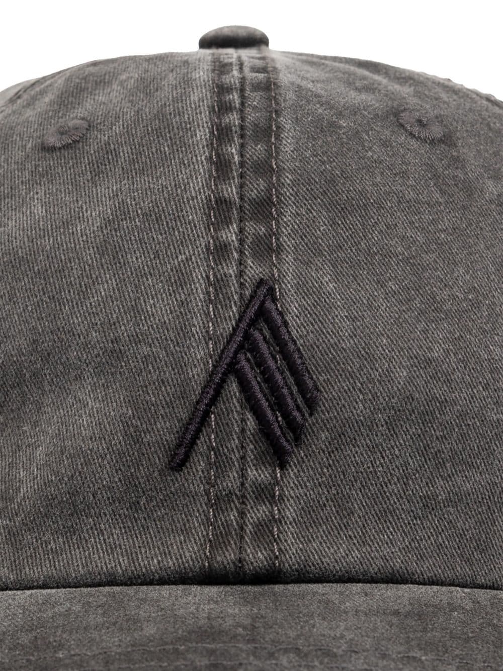 The Attico Hats Black