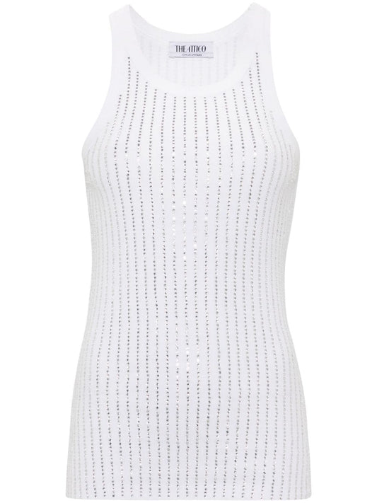 The Attico Top White