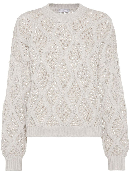 Brunello Cucinelli Sweaters White