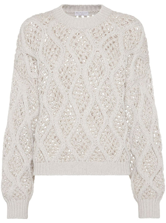 Brunello Cucinelli Sweaters White