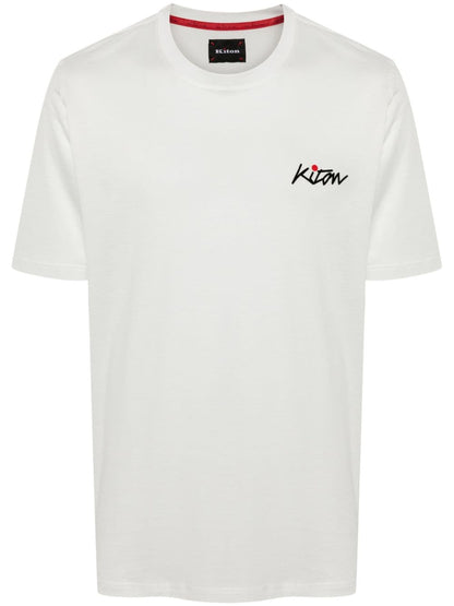 Kiton T-shirts and Polos White