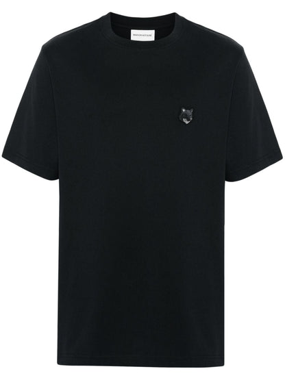 MAISON KITSUNE' T-shirts and Polos Black