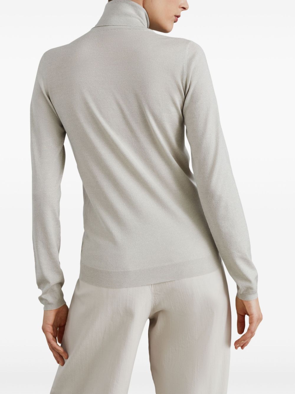 Brunello Cucinelli Sweaters Light Grey