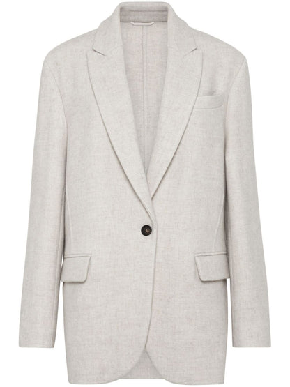 Brunello Cucinelli Jackets Light Grey