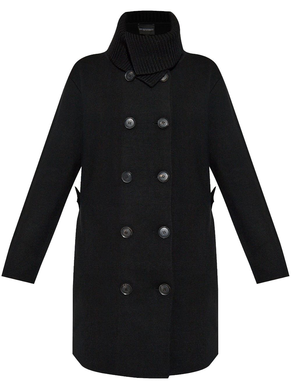 Emporio Armani Coats Black