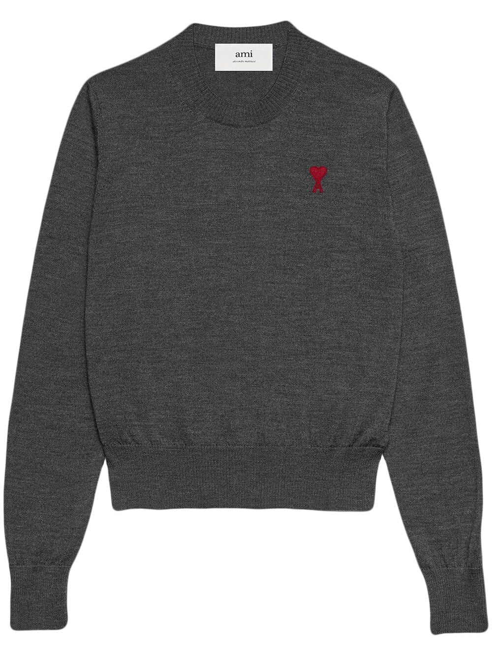 Ami Paris Sweaters Grey