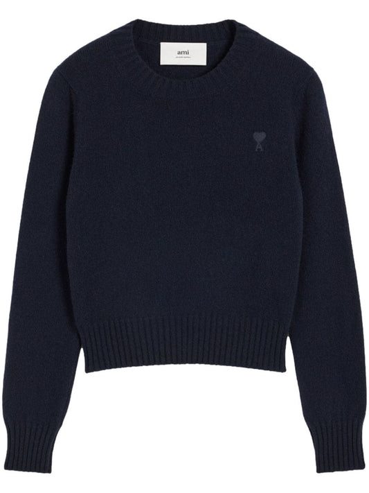 Ami Paris Sweaters Blue