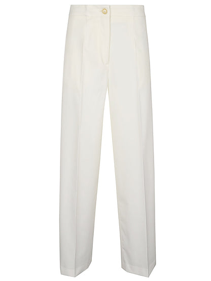 Erika Cavallini Semi-Couture Trousers White