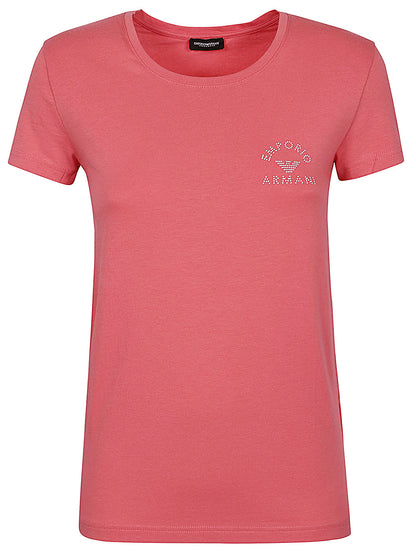 Emporio Armani T-shirts and Polos Pink