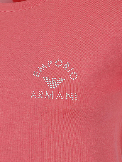 Emporio Armani T-shirts and Polos Pink