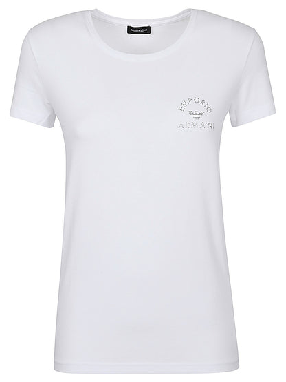 Emporio Armani T-shirts and Polos White