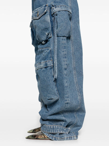 The Attico Jeans Clear Blue