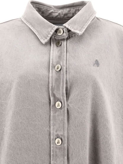 The Attico Shirts Grey