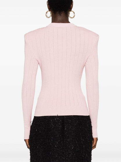 Balmain Sweaters Pink