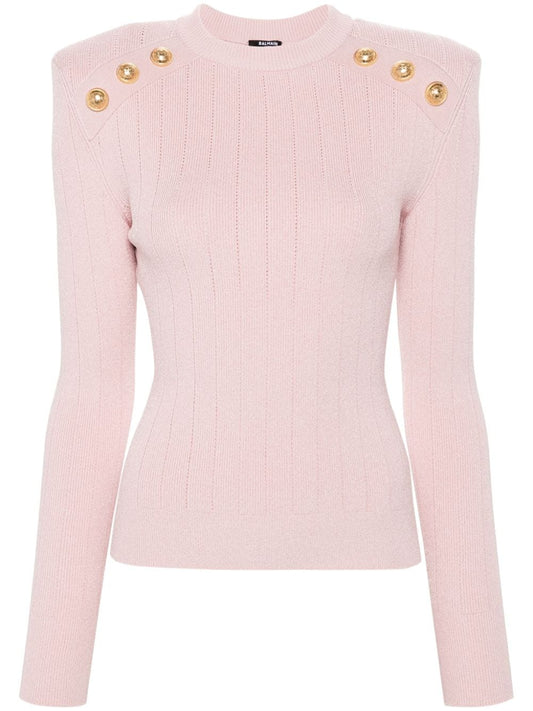 Balmain Sweaters Pink