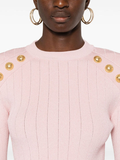 Balmain Sweaters Pink