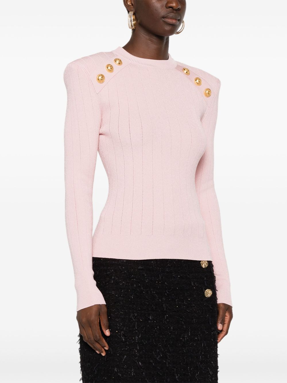 Balmain Sweaters Pink