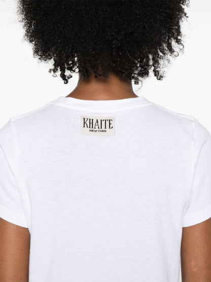 KHAITE T-shirts and Polos White